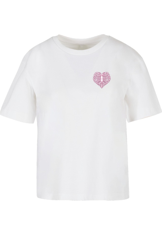 Miss Tee T-Shirt »Miss Tee Damen Heart Cage Rose Tee« 1 Stk.