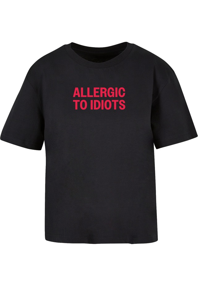 Miss Tee T-Shirt »Miss Tee Allergic To Idiots Tee« 1 Stk.