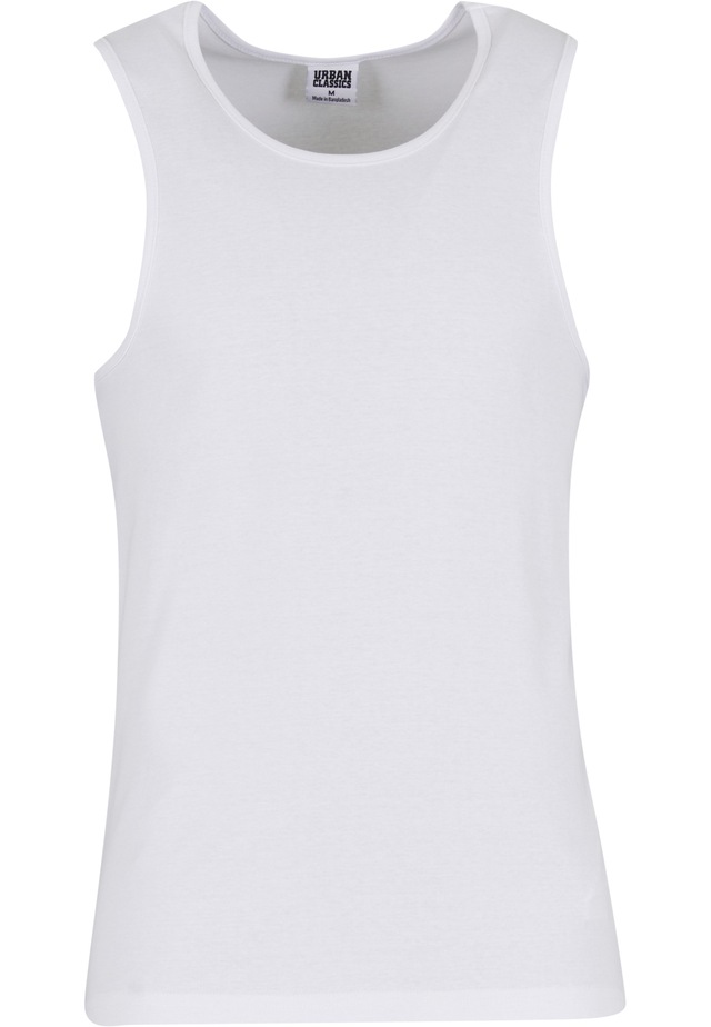 URBAN CLASSICS Tanktop »Urban Classics Ribbed Undershirt 2-Pack« 1