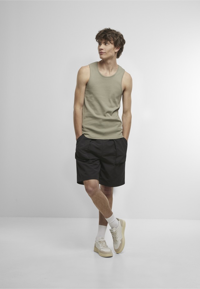 URBAN CLASSICS Tanktop »Urban Classics Ribbed Undershirt 2-Pack« 1