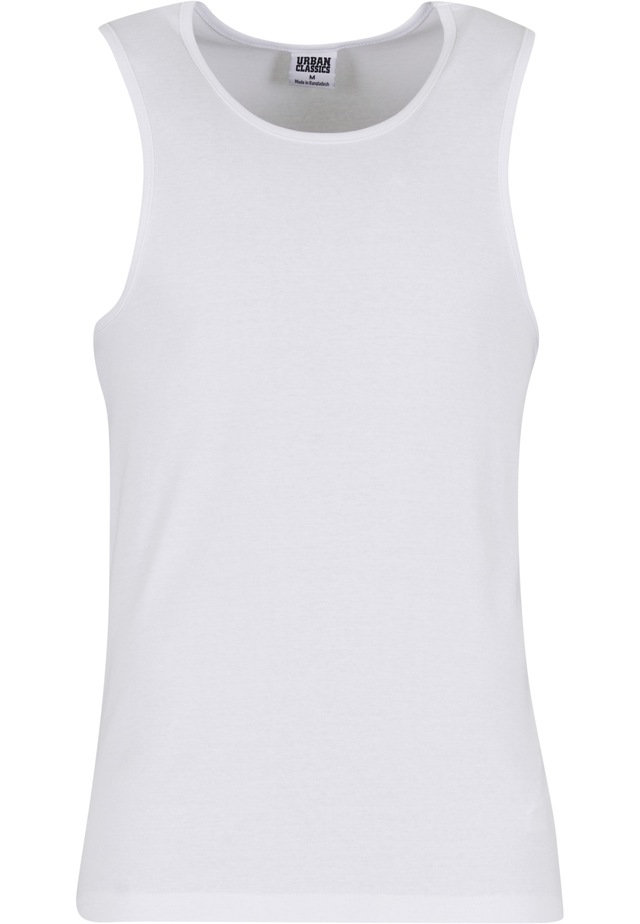 URBAN CLASSICS Tanktop »Urban Classics Ribbed Undershirt 2-Pack« 1
