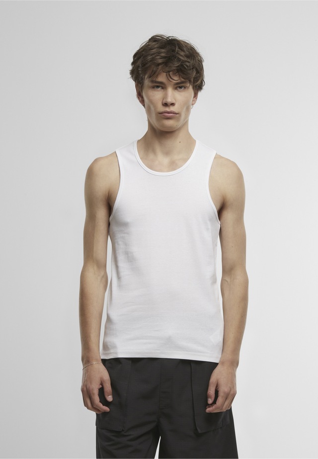 URBAN CLASSICS Tanktop »Urban Classics Ribbed Undershirt 2-Pack« 1