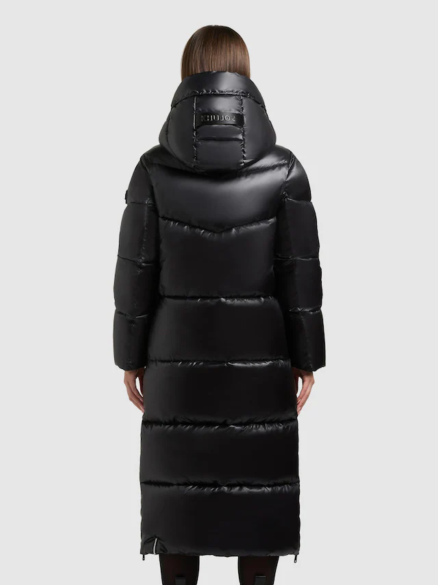 khujo Steppmantel »Tonia« Extralanger Damen Wintermantel mit Rucksack-Trägern
