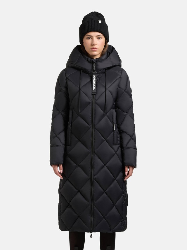 khujo Steppmantel »Cilia« Gesteppter Damen Wintermantel mit Schlüsselanhänger