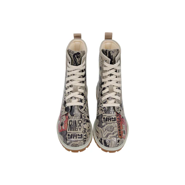 DOGO Schnürboots »Longe Boots Schnürstiefel Dynamic Spirit Damen Stiefeletten,« Handgefertigt