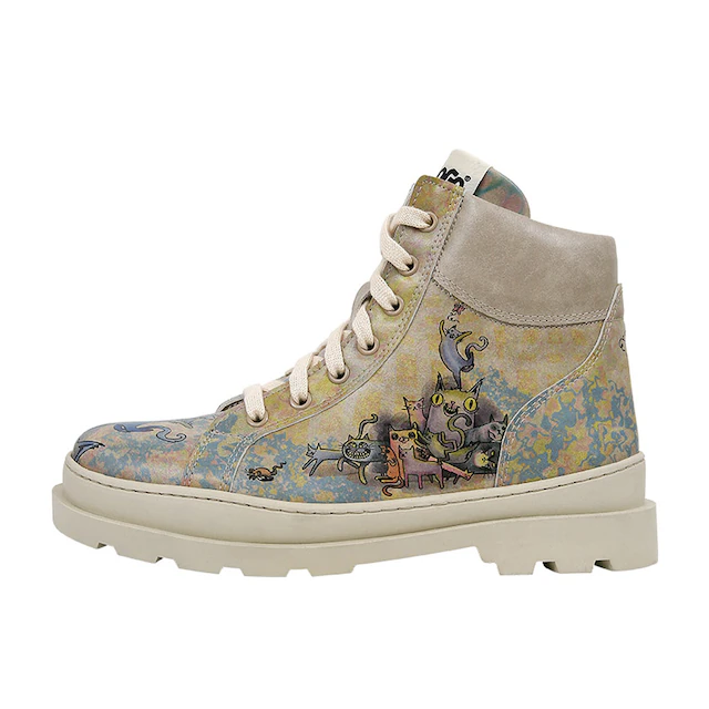 DOGO Winterboots »Adriana Rain Waters My Soul Damen Stiefeletten, Adriana Brick In« Handgefertigt