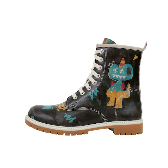 DOGO Schnürboots »Longe Boots Schnürstiefel Dynamic Spirit Damen Stiefeletten,« Handgefertigt