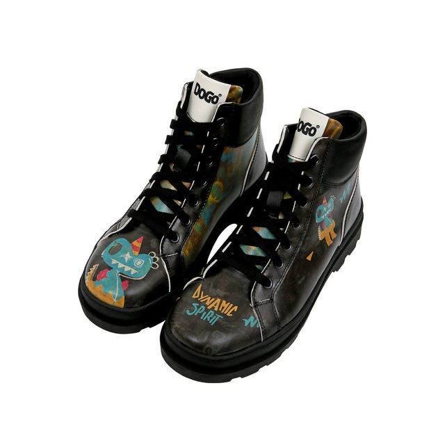 DOGO Winterboots »Adriana Rain Waters My Soul Damen Stiefeletten, Adriana Brick In« Handgefertigt