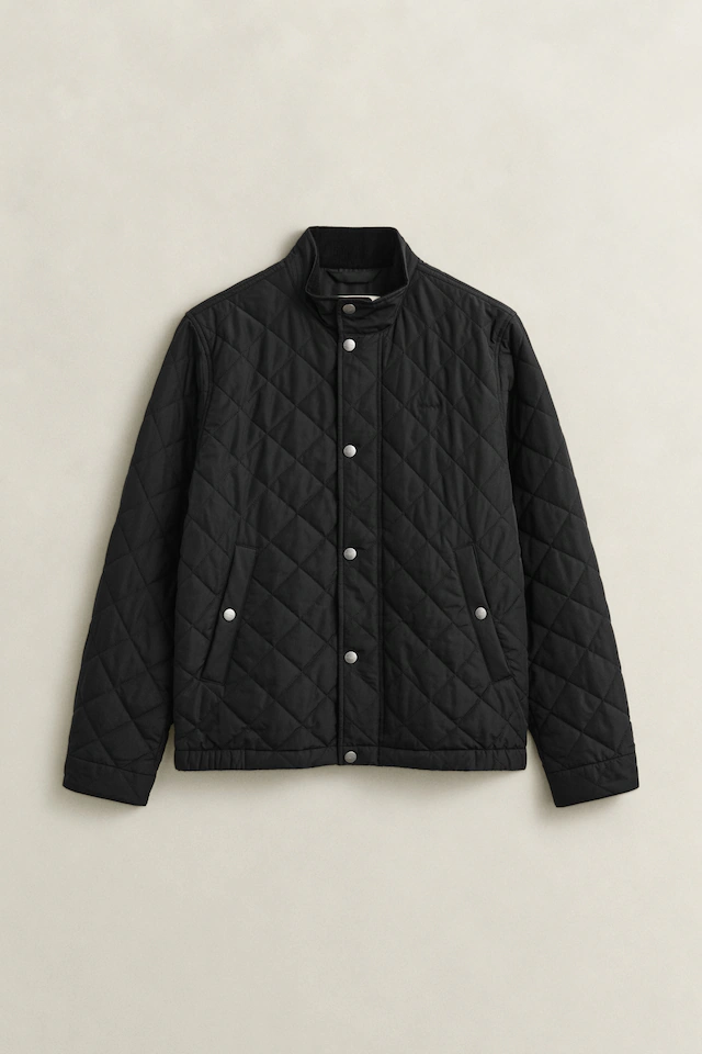 Gant Steppjacke »CLASSIC QUILTED JACKET« ohne Kapuze Regular fit mit Stehkragen
