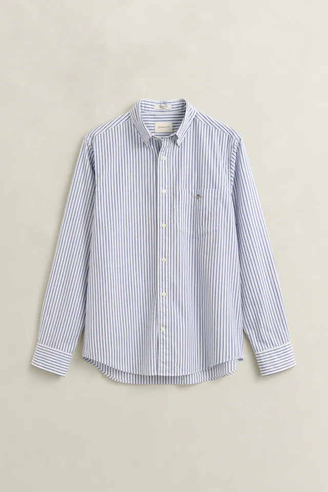 Gant Langarmhemd »REGULAR POPLIN STRIPE SHIRT« Regular fit mit Streifenmuster