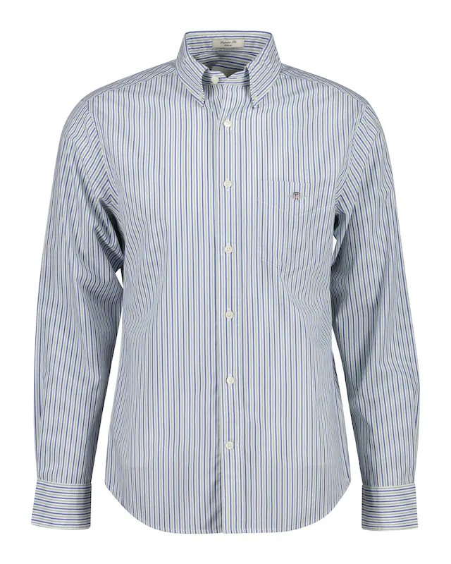 Gant Langarmhemd »REGULAR POPLIN STRIPE SHIRT« Regular fit mit Streifenmuster