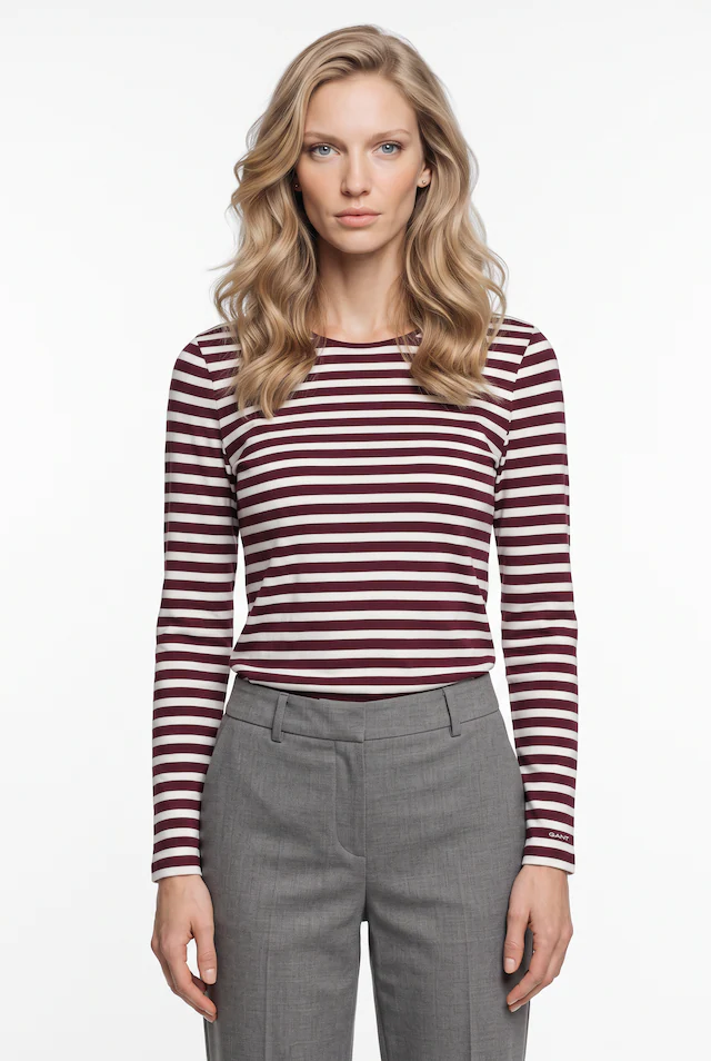 Gant Longsleeve »SLIM STRIPED«