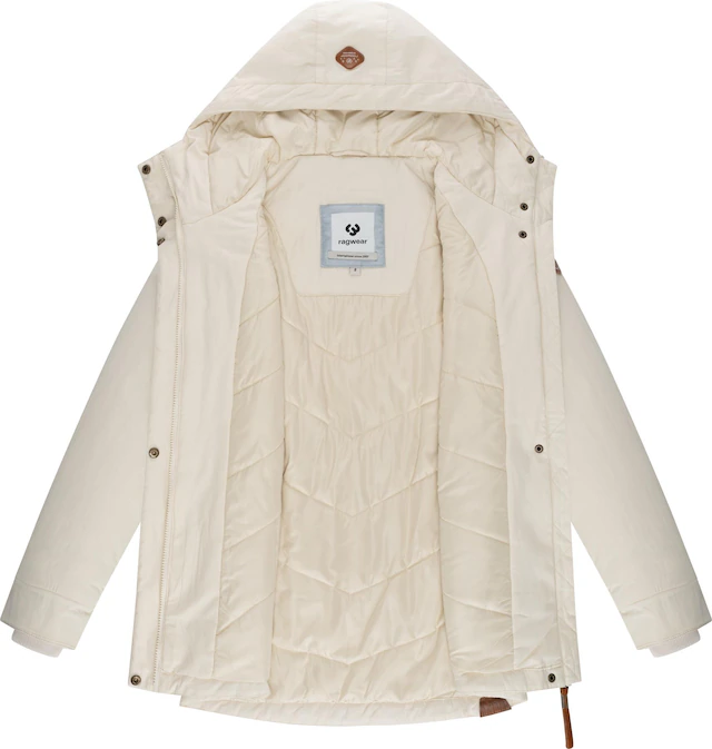 Ragwear Winterjacke »Monadena Parka YOUMODO« mit Kapuze Warmer Kurzmantel mit Kapuze
