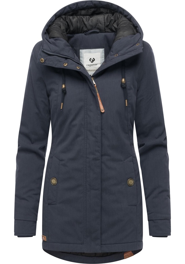 Ragwear Winterjacke »Monadena Parka YOUMODO« mit Kapuze Warmer Kurzmantel mit Kapuze