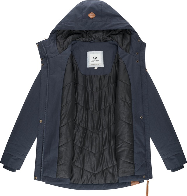 Ragwear Winterjacke »Monadena Parka YOUMODO« mit Kapuze Warmer Kurzmantel mit Kapuze