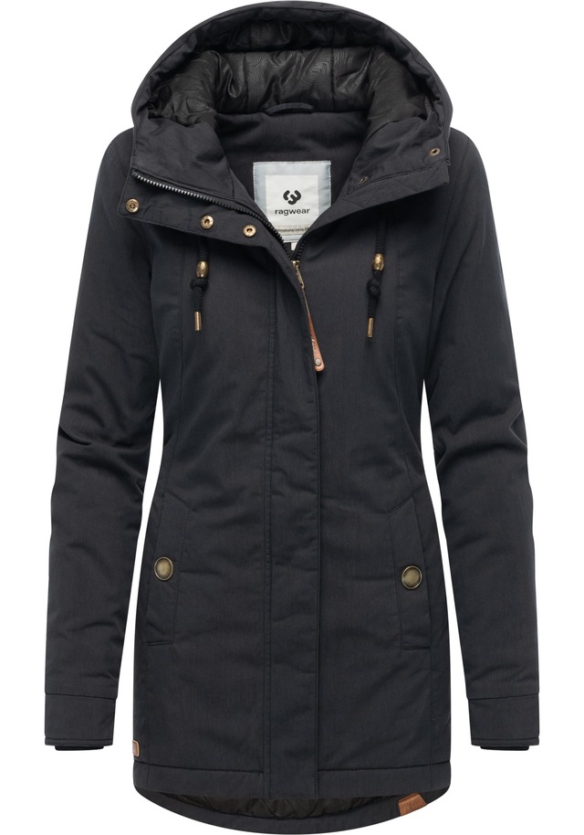 Ragwear Winterjacke »Monadena Parka YOUMODO« mit Kapuze Warmer Kurzmantel mit Kapuze