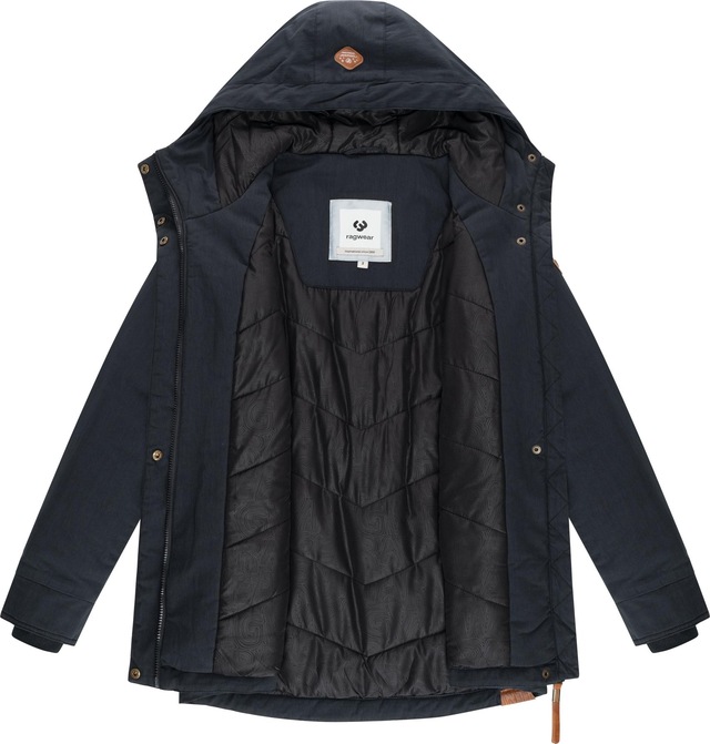 Ragwear Winterjacke »Monadena Parka YOUMODO« mit Kapuze Warmer Kurzmantel mit Kapuze