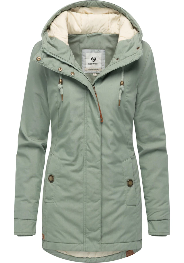 Ragwear Winterjacke »Monadena Parka YOUMODO« mit Kapuze Warmer Kurzmantel mit Kapuze