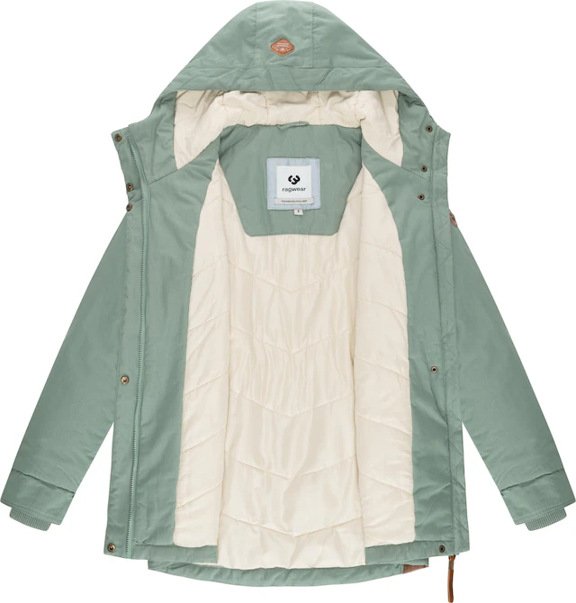Ragwear Winterjacke »Monadena Parka YOUMODO« mit Kapuze Warmer Kurzmantel mit Kapuze