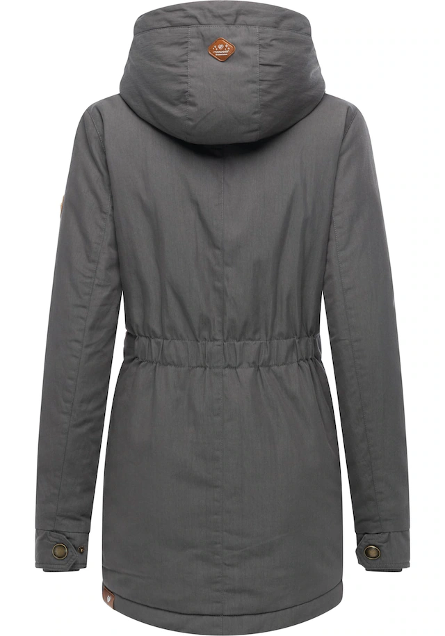 Ragwear Winterjacke »Monadena Parka YOUMODO« mit Kapuze Warmer Kurzmantel mit Kapuze