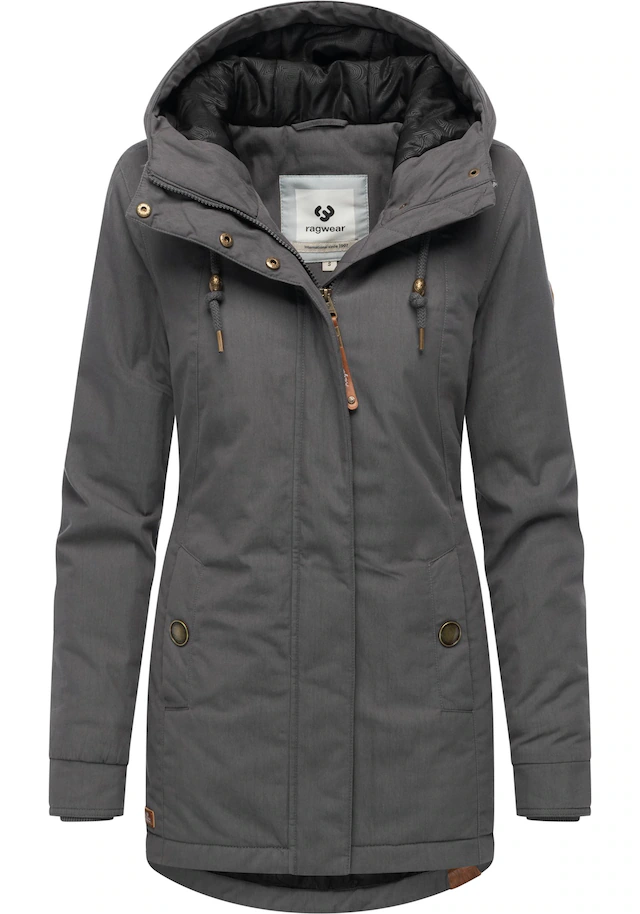 Ragwear Winterjacke »Monadena Parka YOUMODO« mit Kapuze Warmer Kurzmantel mit Kapuze