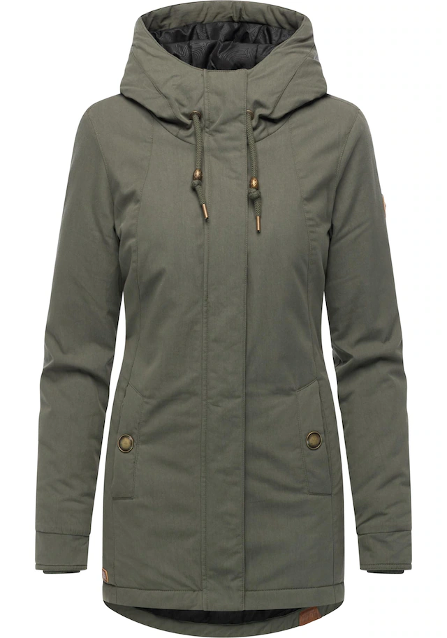 Ragwear Winterjacke »Monadena Parka YOUMODO« mit Kapuze Warmer Kurzmantel mit Kapuze