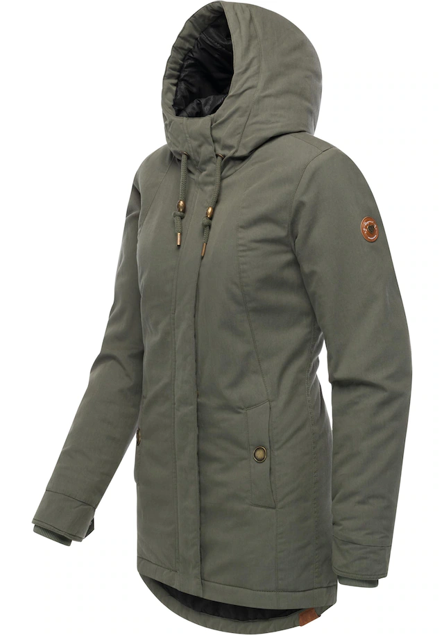 Ragwear Winterjacke »Monadena Parka YOUMODO« mit Kapuze Warmer Kurzmantel mit Kapuze