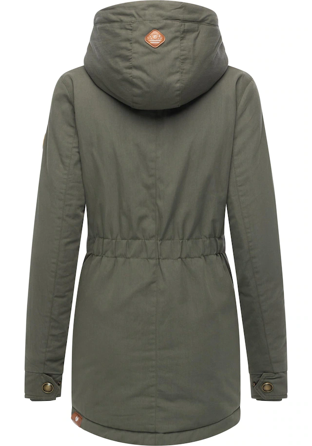 Ragwear Winterjacke »Monadena Parka YOUMODO« mit Kapuze Warmer Kurzmantel mit Kapuze