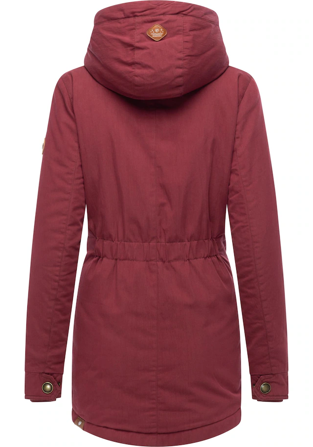 Ragwear Winterjacke »Monadena Parka YOUMODO« mit Kapuze Warmer Kurzmantel mit Kapuze