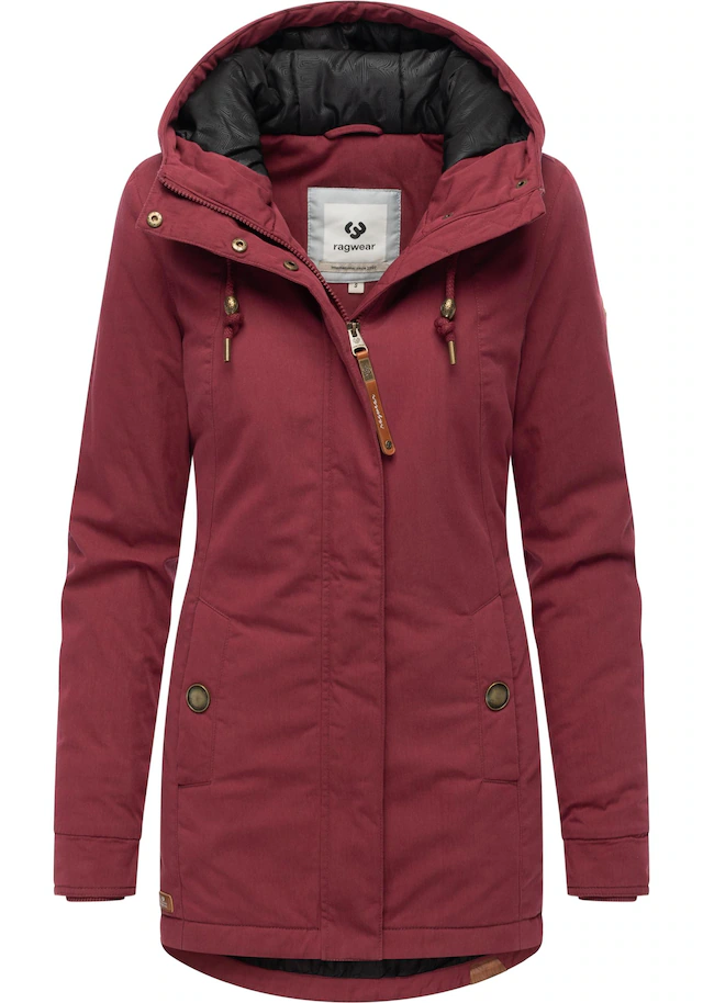 Ragwear Winterjacke »Monadena Parka YOUMODO« mit Kapuze Warmer Kurzmantel mit Kapuze