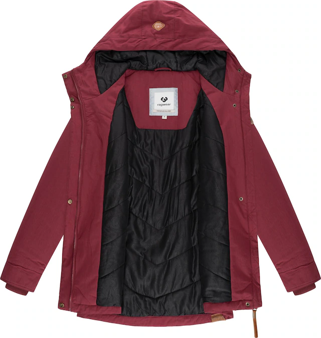 Ragwear Winterjacke »Monadena Parka YOUMODO« mit Kapuze Warmer Kurzmantel mit Kapuze