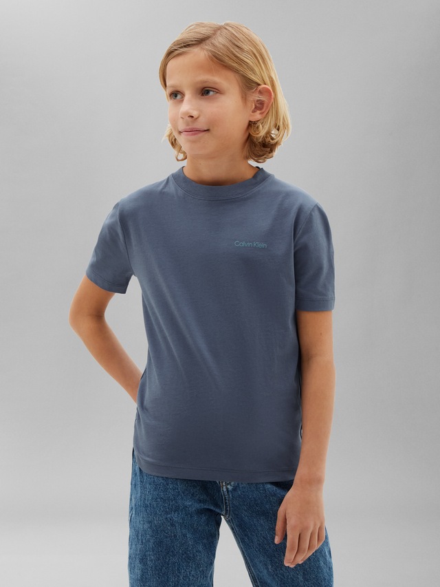 Calvin Klein Jeans T-Shirt »SMALL CHEST INST.LOGO SS T-SHIRT« Regular fit, Logoschriftzug