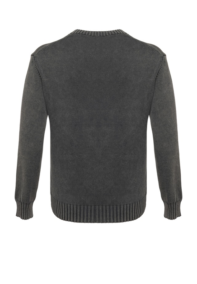 Cipo & Baxx Strickpullover »CP289« 1 Stk. strukturiertes Strickdesign