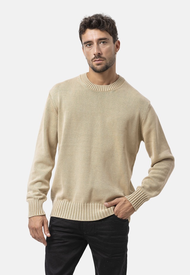 Cipo & Baxx Strickpullover »CP289« 1 Stk. strukturiertes Strickdesign
