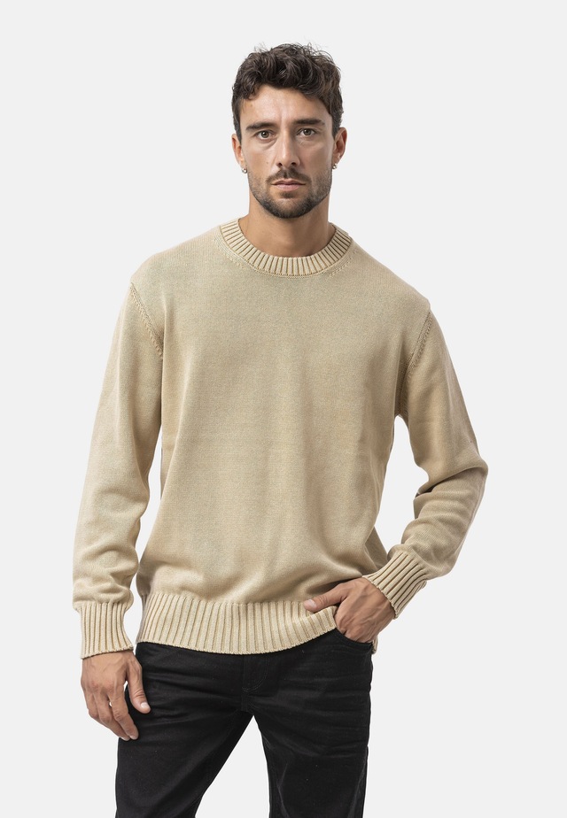 Cipo & Baxx Strickpullover »CP289« 1 Stk. strukturiertes Strickdesign