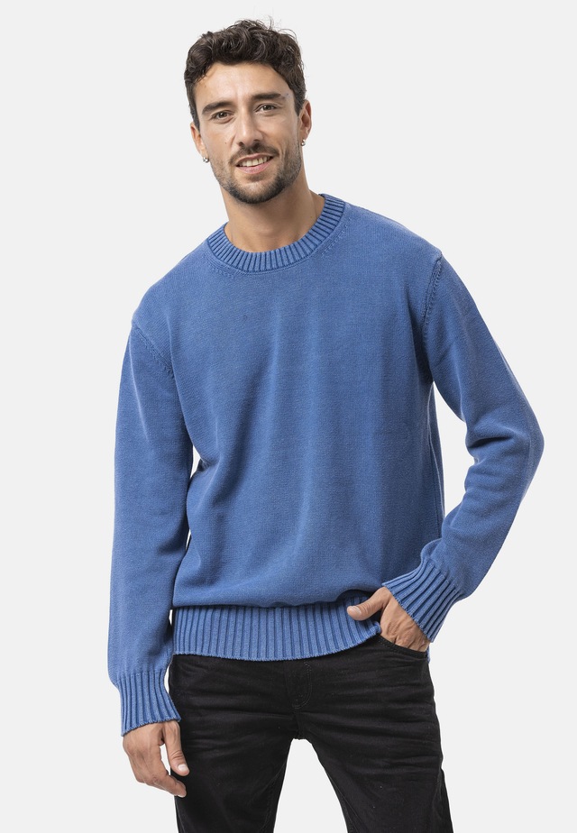 Cipo & Baxx Strickpullover »CP289« 1 Stk. strukturiertes Strickdesign