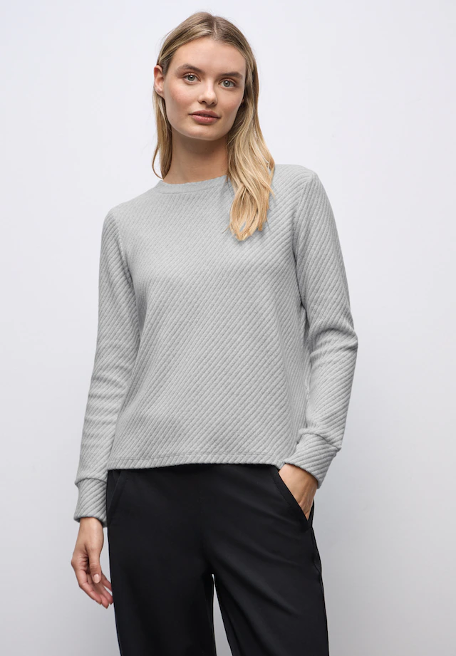STREET ONE Langarmshirt soft und weich