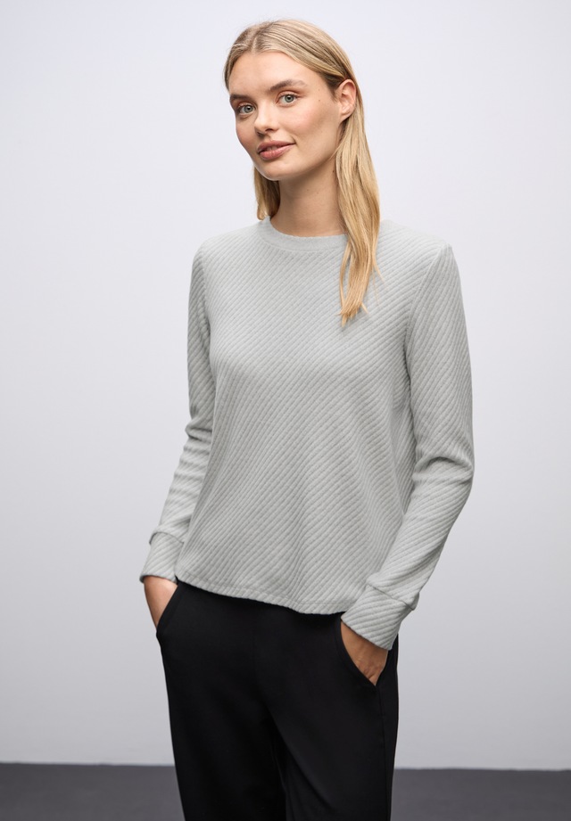 STREET ONE Langarmshirt soft und weich