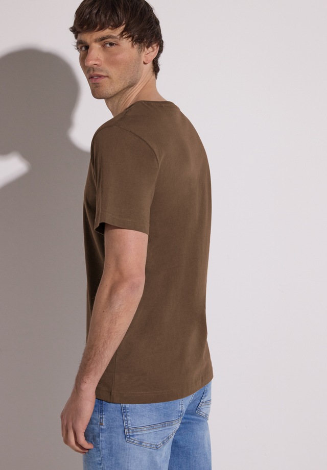 STREET ONE MEN T-Shirt mit V-Ausschnitt
