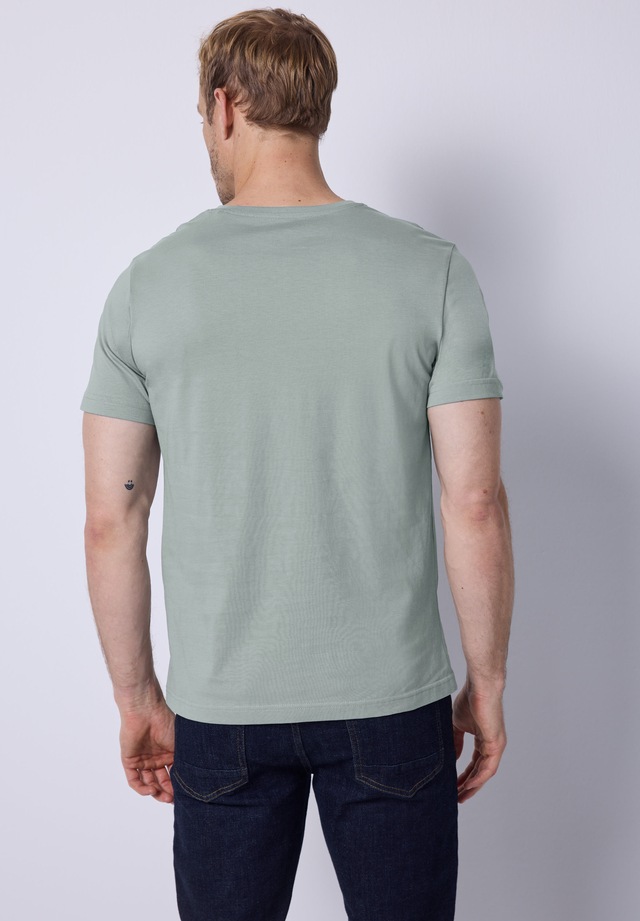 STREET ONE MEN T-Shirt mit V-Ausschnitt
