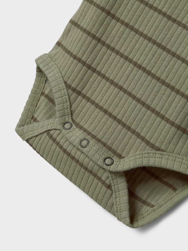 Lil' Atelier Langarmbody »NBMKAIL LS SLIM BODY LIL NOOS« Baumwollmischung