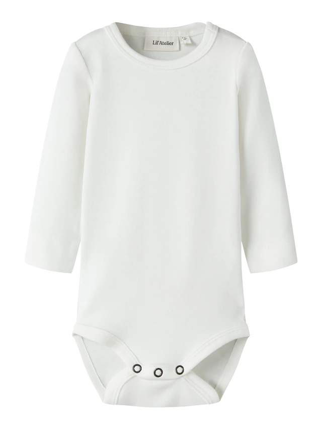 Lil' Atelier Langarmbody »NBNGAYO LS SLIM BODY LIL NOOS« Baumwollmischung