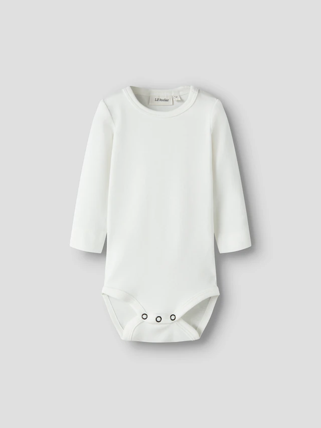 Lil' Atelier Langarmbody »NBNGAYO LS SLIM BODY LIL NOOS« Baumwollmischung