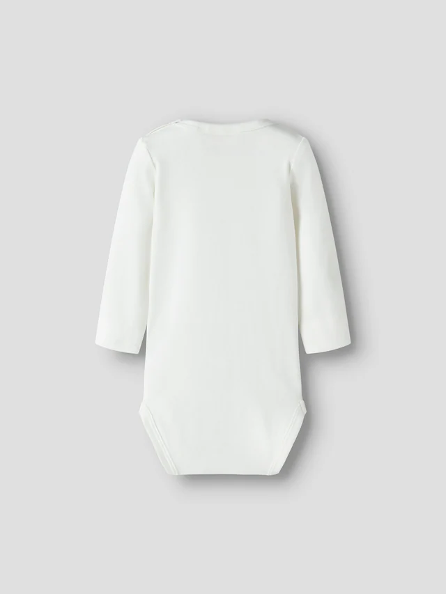 Lil' Atelier Langarmbody »NBNGAYO LS SLIM BODY LIL NOOS« Baumwollmischung