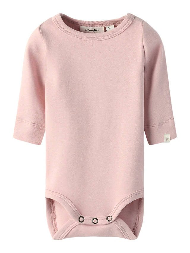 Lil' Atelier Langarmbody »NBNGAYO LS SLIM BODY LIL NOOS« Baumwollmischung