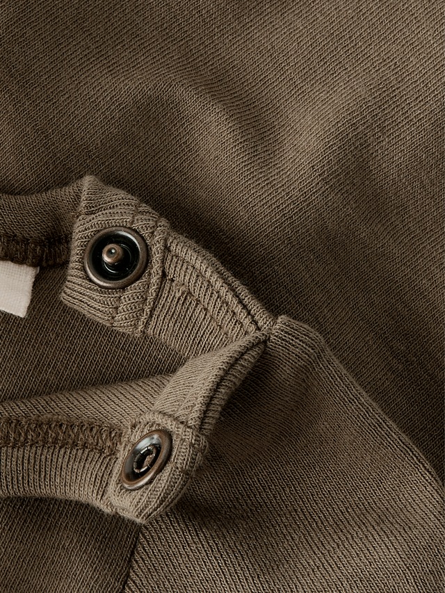 Lil' Atelier Langarmbody »NBNGAYO LS SLIM BODY LIL NOOS« Baumwollmischung