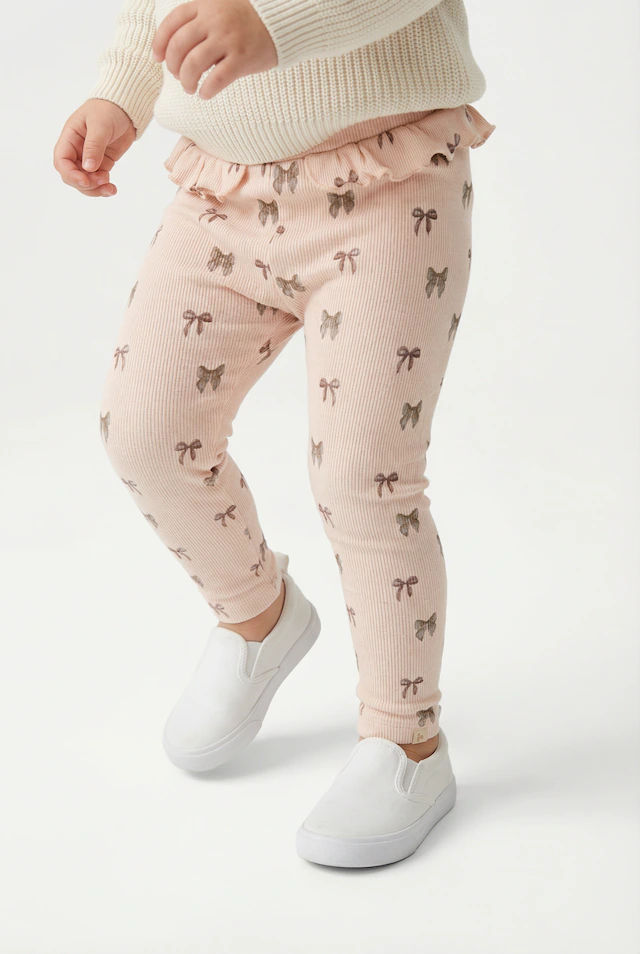 Lil' Atelier Leggings »NMFGAVO EFI SLIM LEGGING LIL NOOS« weiche Jersey Rippqualität