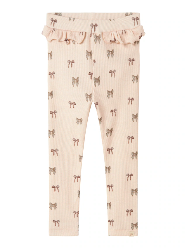 Lil' Atelier Leggings »NMFGAVO EFI SLIM LEGGING LIL NOOS« weiche Jersey Rippqualität