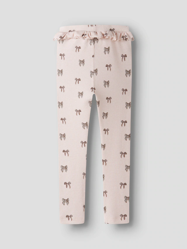 Lil' Atelier Leggings »NMFGAVO EFI SLIM LEGGING LIL NOOS« weiche Jersey Rippqualität