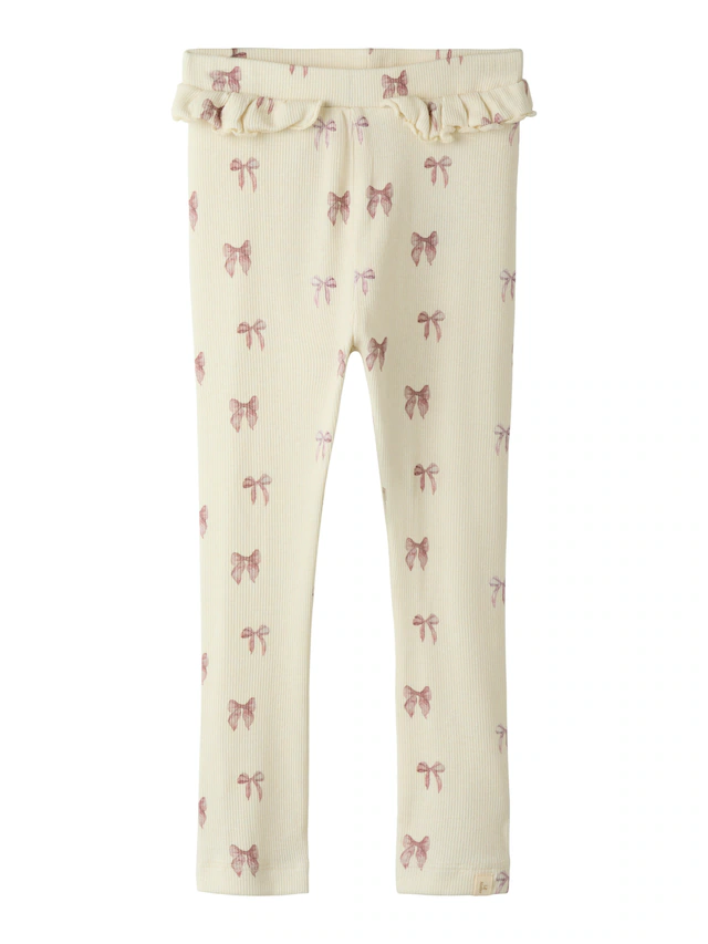 Lil' Atelier Leggings »NMFGAVO EFI SLIM LEGGING LIL NOOS« weiche Jersey Rippqualität